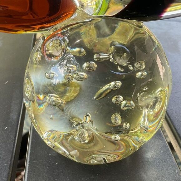 Magnificent Fancy Art Glass Angel Fish - Picture 4 of 10